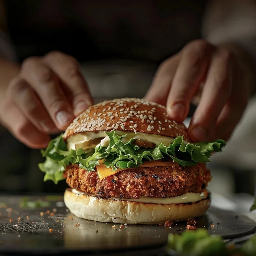 ITC veg masala burger patty 1.1kg