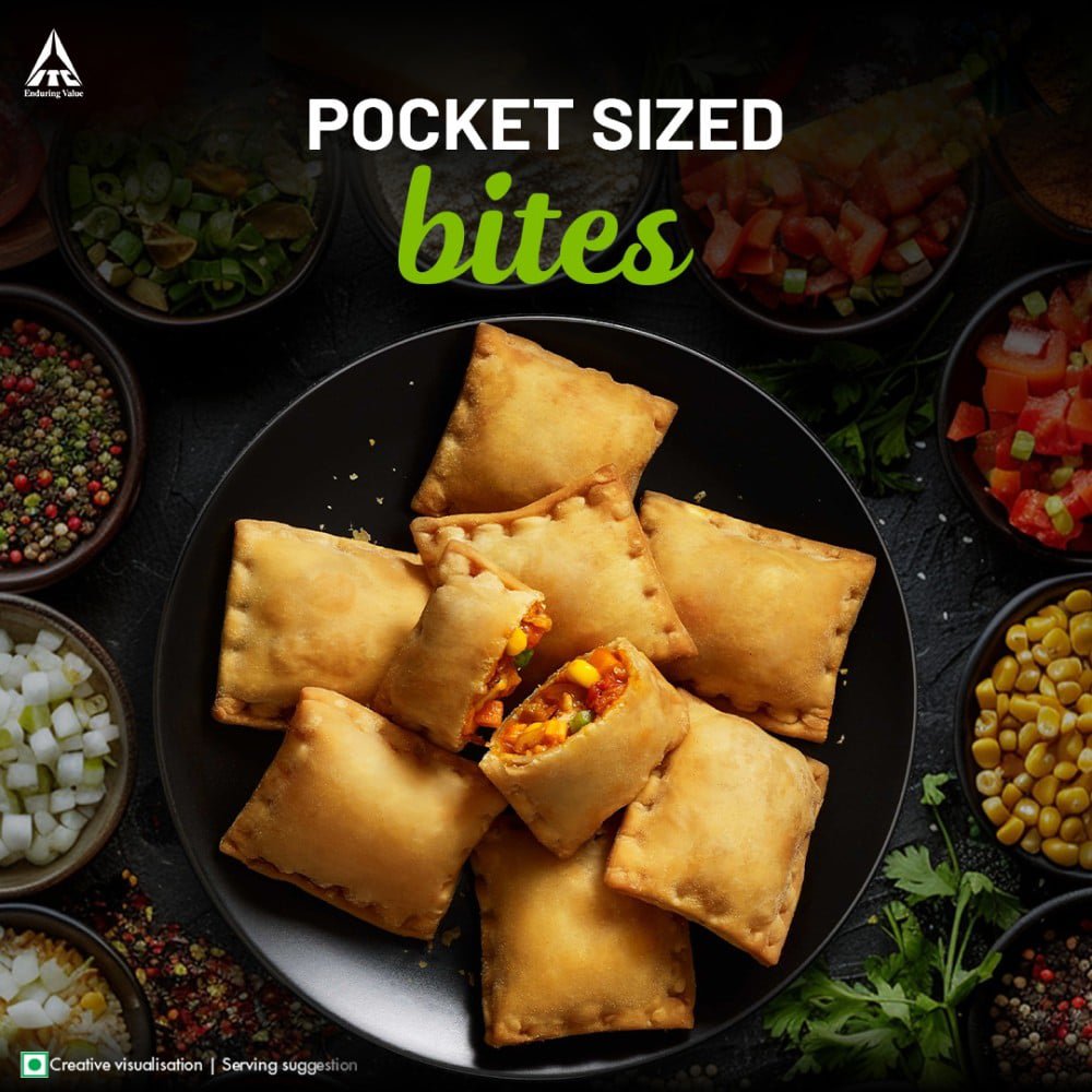 ITC Veggie Pizza Pocket 1kg