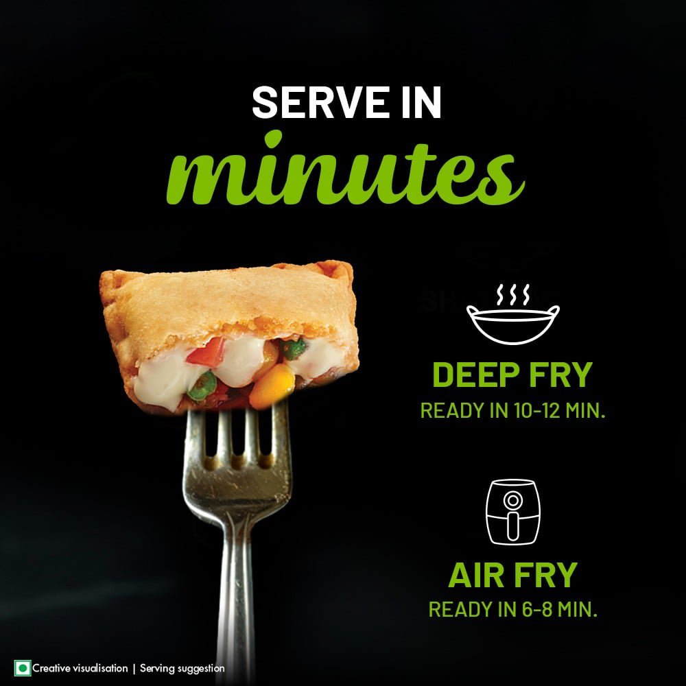 ITC Veggie Pizza Pocket 1kg