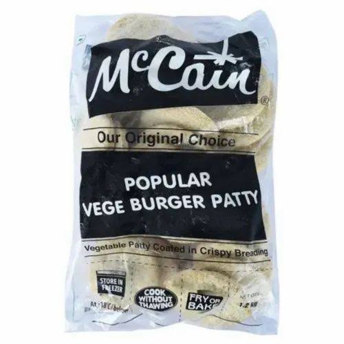 McCain Popular Vege Burger Patty 1.2kg